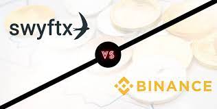 Swyftx vs Binance logos